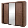 Online Furni Home Szafa z lustrem DORIAN 3D, z oświetleniem