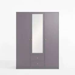 Hot inny Szafa z lustrem fioletowa COLORI