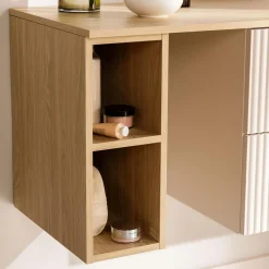 Best inny Szafka łazienkowa wisząca dąb olejowany 20 cm