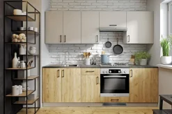 Szafki Kuchenne^Szafka dolna BASIC PLUS BP/D50S1 dąb craft złoty