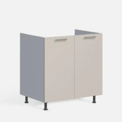 Sale inny Szafka dolna MILENA pod zlewozmywak 80 cm kaszmir