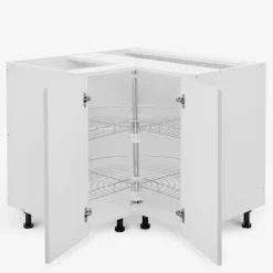Szafki Kuchenne^Szafka dolna narożna BASIC PLUS BP/D90NW clay grey