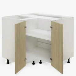 Sale Szafka dolna narożna BASIC PLUS BP/D90NW sand barbera oak