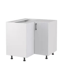 Outlet Szafka dolna narożna TAVALI T/D90NW biały połysk