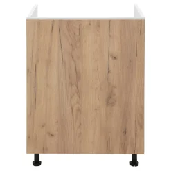 Online Szafka dolna pod zlewozmywak BASIC PLUS BP/D60Z dąb craft złoty