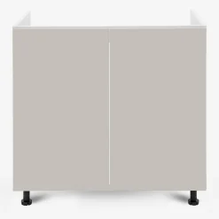 Szafki Kuchenne^Szafka dolna pod zlewozmywak BASIC PLUS BP/D80Z clay grey