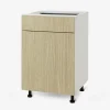 Szafki Kuchenne^Szafka dolna z szufladą BASIC PLUS BP/D50S1 sand barbera oak