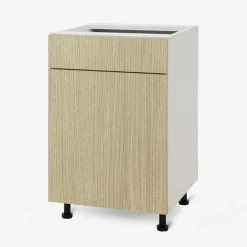 Szafki Kuchenne^Szafka dolna z szufladą BASIC PLUS BP/D50S1 sand barbera oak