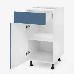 Szafki Kuchenne^Szafka dolna z szufladą BASIC PLUS BP/D40SR1 alby blue