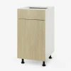 Szafki Kuchenne^Szafka dolna z szufladą BASIC PLUS BP/D40SR1 sand barbera oak