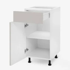 Szafki Kuchenne^Szafka dolna z szufladą BASIC PLUS BP/D40S1 clay grey