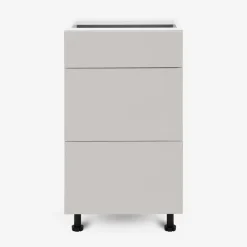 Szafki Kuchenne^Szafka dolna z szufladami BASIC PLUS BP/D45S3 clay grey