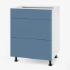 Sale Szafka dolna z szufladami BASIC PLUS BP/D60S3 alby blue