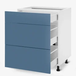 Sale Szafka dolna z szufladami BASIC PLUS BP/D60S3 alby blue