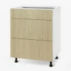 Szafki Kuchenne^Szafka dolna z szufladami BASIC PLUS BP/D60S3 sand barbera oak