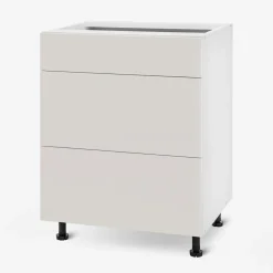 Szafki Kuchenne^Szafka dolna z szufladami BASIC PLUS BP/D60S3 cashmere