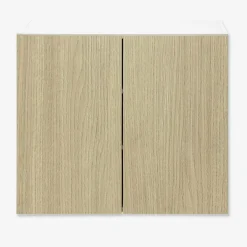Szafki Kuchenne^Szafka górna BASIC PLUS BP/G80 sand barbera oak