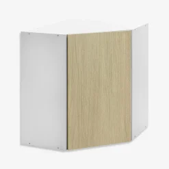 Discount Szafka górna narożna BASIC PLUS BP/G60NW sand barbera oak