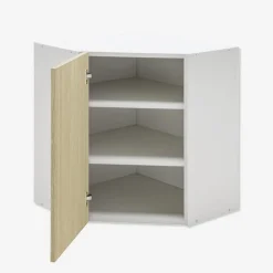 Discount Szafka górna narożna BASIC PLUS BP/G60NW sand barbera oak