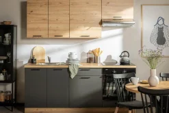Discount inny Szafka górna wisząca okapowa MILENA M/G600 dąb artisan