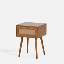 Sale inny Szafka nocna boho brązowa CALAMO