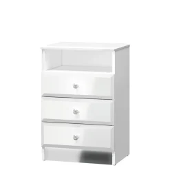 Szafki Nocne|Szafki^Szafka nocna GLAMOUR 3S TYP07 z oświetleniem