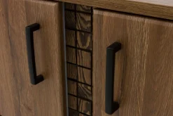 Sale Furni Home Szafka RTV DORIAN DN1 2D1S z oświetleniem