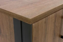 Sale Furni Home Szafka RTV DORIAN DN1 2D1S z oświetleniem