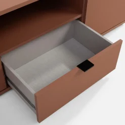 FORTE Szafki Rtv|Szafki^Szafka RTV GANYMEDE terracotta