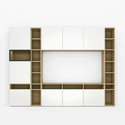 inny Szafki Rtv|Szafki^Szafka RTV MULTI WALL biały połysk
