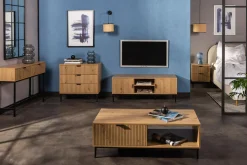 Discount Szafka RTV z ryflowaniem SALA