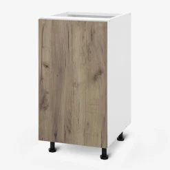 Best Szafka stojąca BASIC PLUS BP/D40 dark rockfort hickory