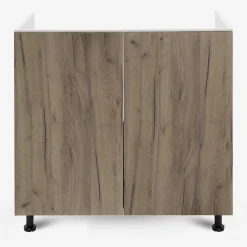 Sale Szafka stojąca pod zlewozmywak BASIC PLUS BP/D80Z dark rockfort hickory