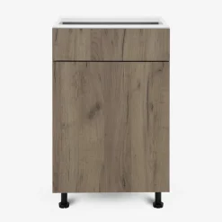 New Szafka stojąca z szufladą BASIC PLUS BP/D50SR1 dark rockfort hickory