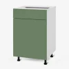 inny Szafki Kuchenne^Szafka stojąca z szufladą BASIC PLUS BP/D50SR1 smoke green