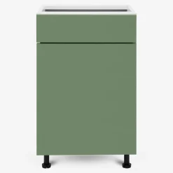 inny Szafki Kuchenne^Szafka stojąca z szufladą BASIC PLUS BP/D50SR1 smoke green