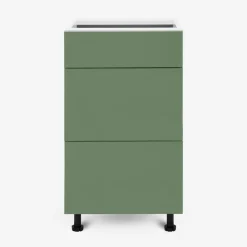 inny Szafki Kuchenne^Szafka stojąca z szufladami BASIC PLUS BP/D45S3 smoke green