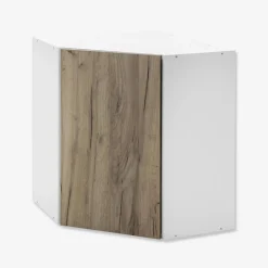 Szafki Kuchenne^Szafka wisząca narożna BASIC PLUS BP/G60NW dark rockfort hickory