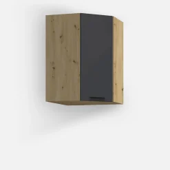 Outlet inny Szafka wisząca narożna MILENA M/G60X60N grafit