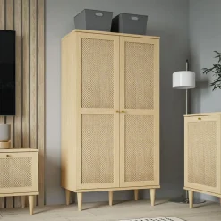 Hot FORTE Szafka z półkami boho CALASETTA