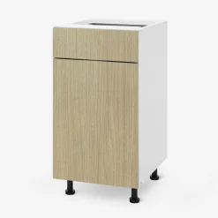 Outlet Szafka z szufladą BASIC PLUS BP/D40S1 sand barbera oak