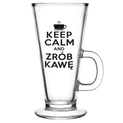 Szklanki I Kubki^Szklanka do kawy KEEP CALM 250 ml