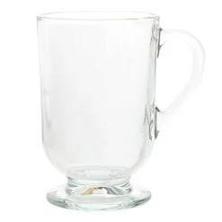 Szklanki I Kubki^Szklanka na stópce WERONA, kpl. 2 szt. z łyżeczkami 310 ml