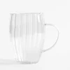 inny Szklanki I Kubki^Szklanka ryflowana z uchem 500 ml