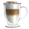 Kulig Szklanki I Kubki^Szklanka termiczna do latte AMO 250 ml, kpl. 2 szt.