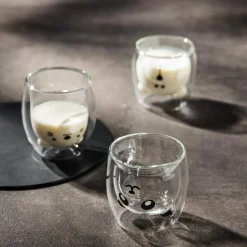 New inny Szklanka z podwójną ścianką PANDA 280 ml