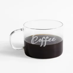 inny Szklanki I Kubki^Szklanka z uchem COFFEE 400 ml