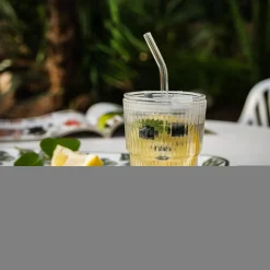 Sale inny Szklanka ze słomką i pokrywką 350 ml