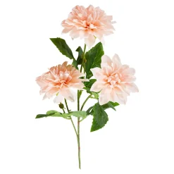 Sztuczne Kwiaty, Rośliny I Gałązki^Sztuczny kwiat dalia różowa 66 cm