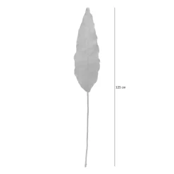 Sztuczne Kwiaty, Rośliny I Gałązki^Sztuczny liść zielony 125 cm
